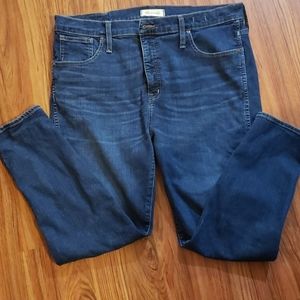 Madewell High Rise Skinny Jeans - worn once